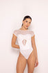 Body Perla - color chocolate, vista frontal