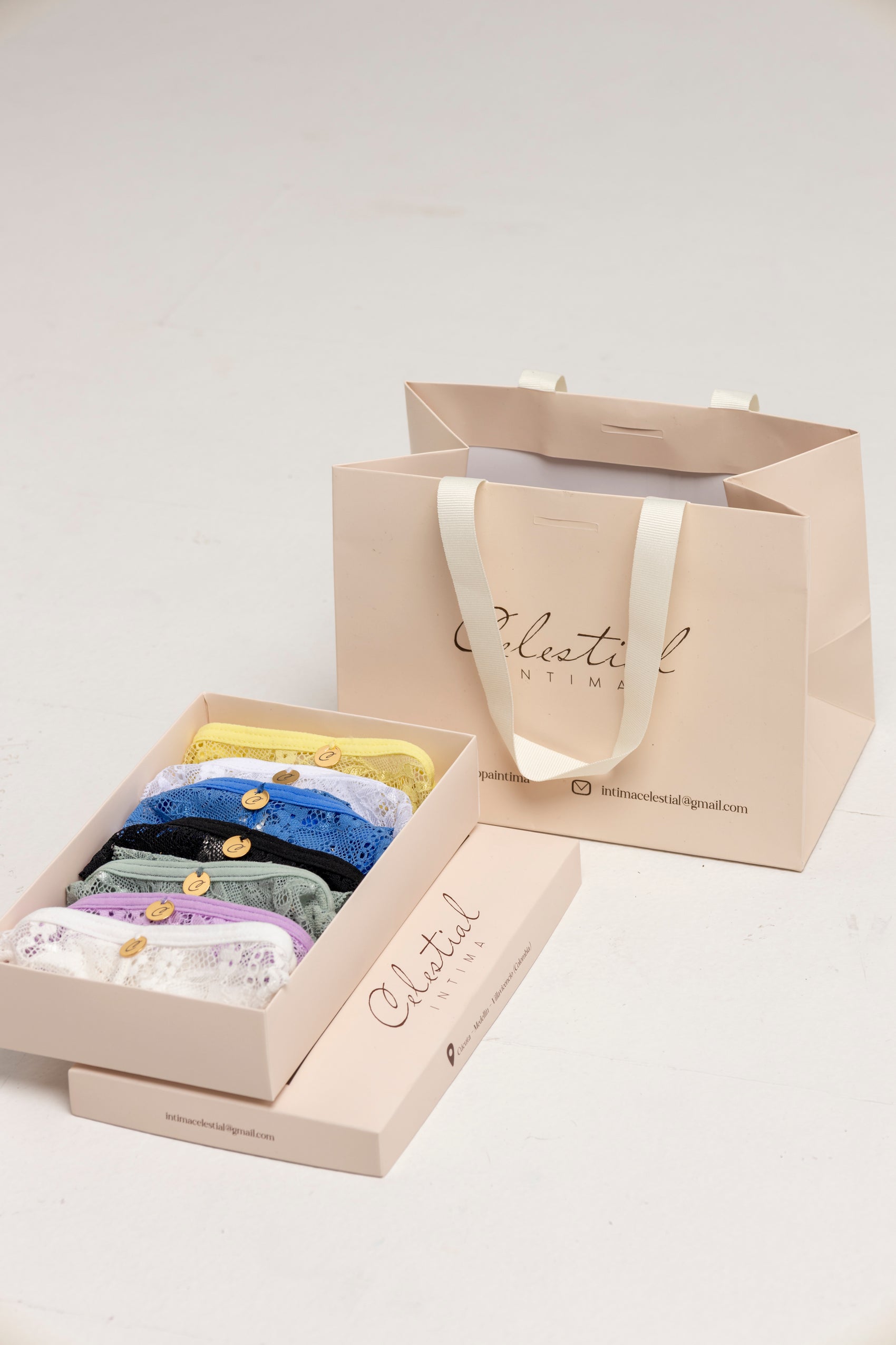 Basic lace pantyhose pack x 7