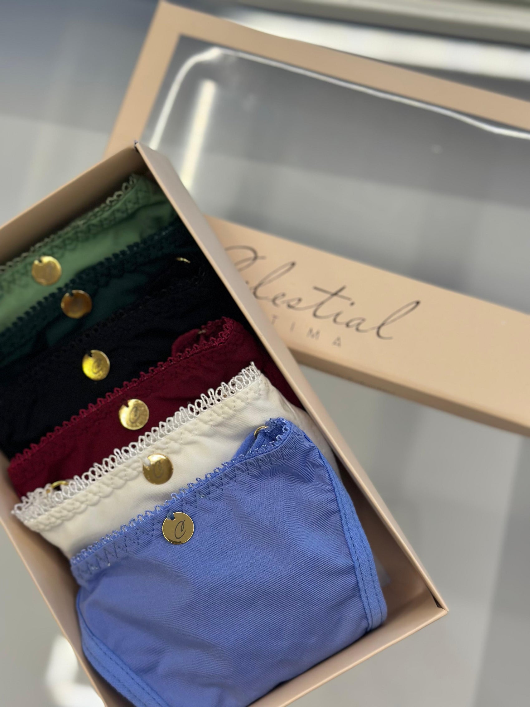 Basic lace pantyhose pack x 7